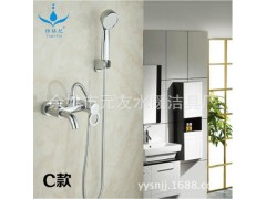厂家直销简易淋浴花洒套装 苹果三联 淋浴花洒 重体淋浴花洒图3