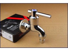 名卫全铜快开单冷拖把池龙头 单冷水龙头 龙头水嘴 洗衣机龙头图2