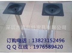 不锈钢桌脚 不锈钢台脚 加厚型双管不锈钢台架 五金台架 厂家批发图2