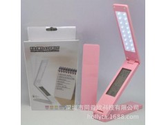 欧式卧室折叠触控调光创意护眼led台灯 万年历USB充电学习台灯图3