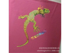 服装数码直喷印花机 个性T恤定制全彩一次印刷 深龙杰平板打印机图2