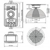 LED灯控制器 PA-WB01人体感应灯光开关控制器