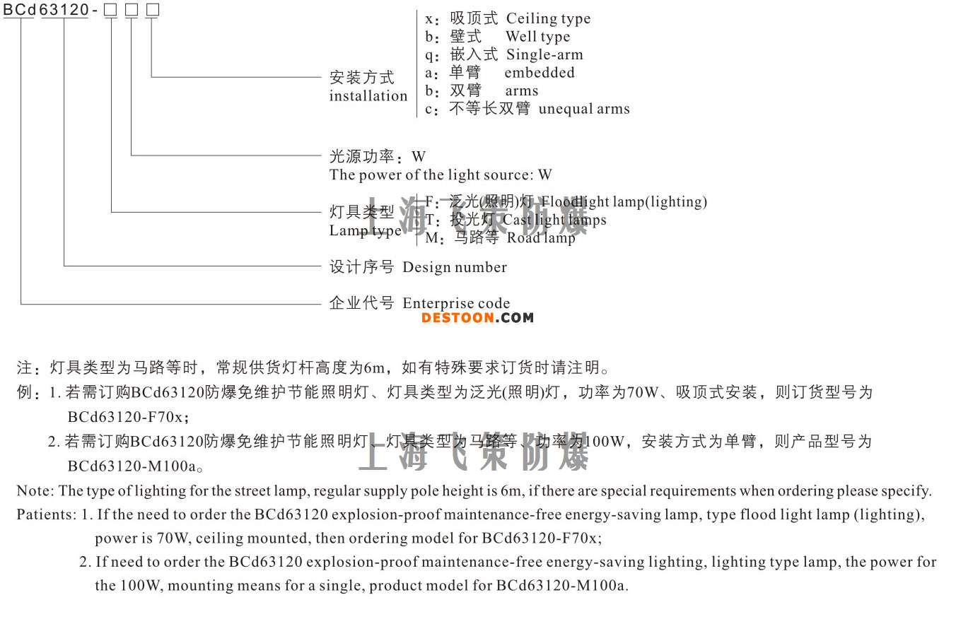 LED防爆灯150W型号