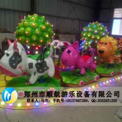 新款游乐设备儿童萌牛赛跑，萌牛赛跑赚钱吗？？？图3