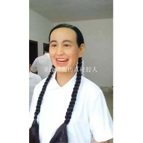 广州圣缘景观园仿真硅胶人厂家供应