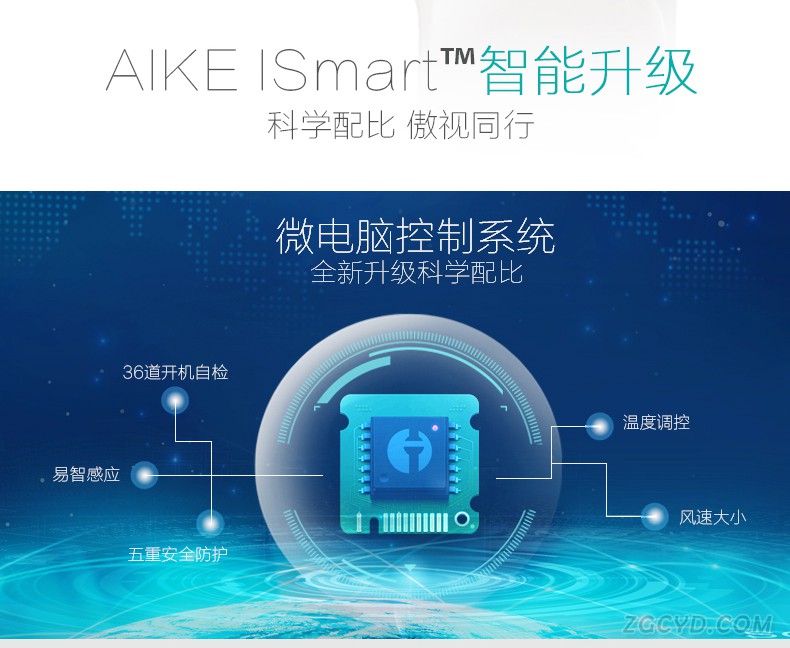 AIKE艾克高速干手器 单面烘手器AK2632图片八