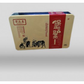 驴肉铁盒包装 中高档礼品马口铁盒批发
