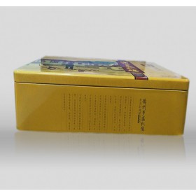 德州扒鸡礼品铁盒包装 马口铁盒定制批发