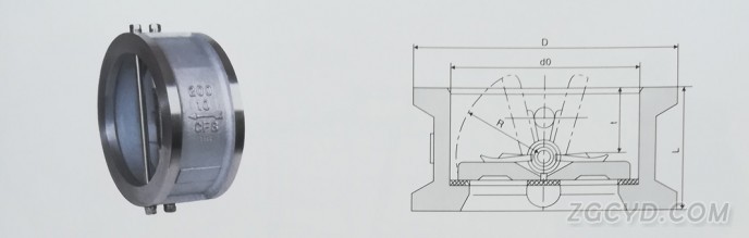 蝶形止回阀1