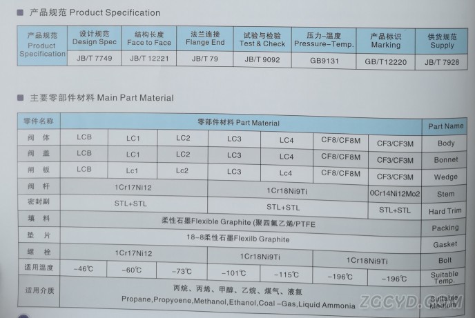 低温闸阀6