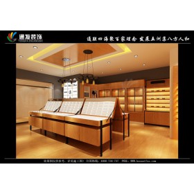 眼镜店装修小贴士新型烤漆眼镜展柜定制河南通发装饰