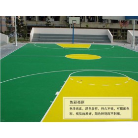 学校篮球场承包 丙烯酸篮球场施工 厂家直销丙烯酸球场材料