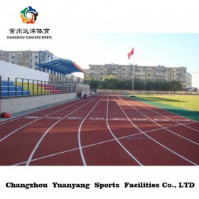 学校全塑型自结纹塑胶跑道施工供应耐磨塑胶跑道材料塑胶跑道颗粒