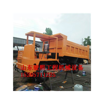 安康拉煤井下运矿车厂家 地下翻斗车 四不像矿车自卸车图3