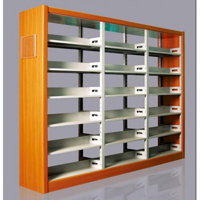 先导厂家专业定制图书馆书架款式图2