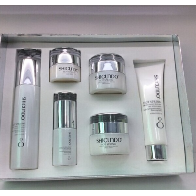 专柜正品资春堂缘泉光润焕亮六件套装美白补水去黄嫩肤六合一图2