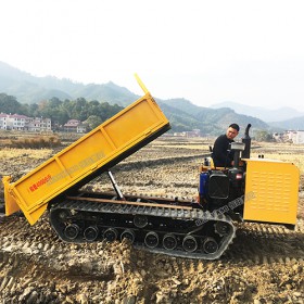 农用全地形履带运输车 泥泞工地履带