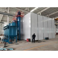 自动化喷砂房工作原理及应用范围